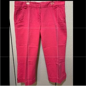 J. Crew Café cropped pant, favorite fit 8 Chino classic twill